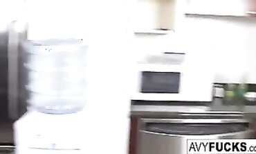 Blonde Avy Takes a Thick Cock in Reverse Cowgirl