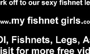 POV Femdom: Jack Jerks Off to My Fishnets