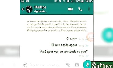 Chamada de Vídeo com a Latina BBW Phellipe Stronda