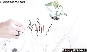Blonde Stepdaughter Gives Her Stepdad a Passionate Blowjob