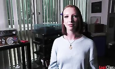 POV: Ginger Katie Smooch Gets a Handjob and Facial