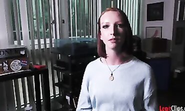 POV: Ginger Katie Smooch Gets a Handjob and Facial
