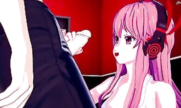 Akama Animation: Redhead Gets Creampie Blowjob and Rough Sex