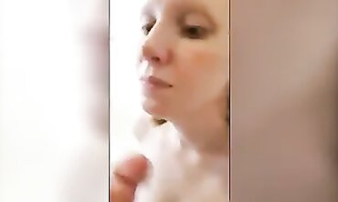 Crimson Haired Cuckold Discusses Her Husband's Massive BBC