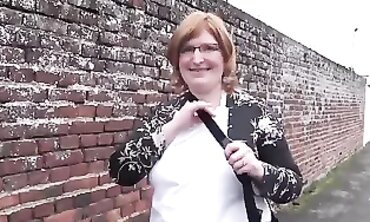 Angelique La Bouchere: Redhead MILF Anal