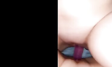 Lesbian Toy Play Leads to Double Orgasm for Sweetie
