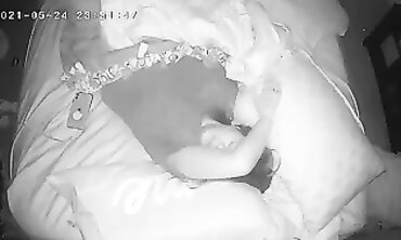 Voyeur Catches Milf's Hidden Climax on Couch Spy Cam