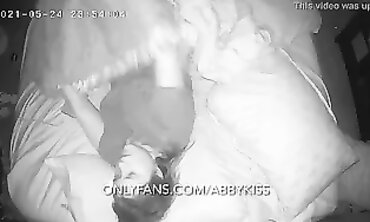 Voyeur Catches Milf's Hidden Climax on Couch Spy Cam