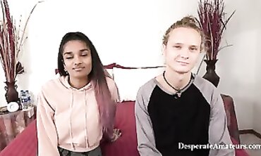 Desperate Amateur Auditions: Plus-Size MILF Alisha Adams