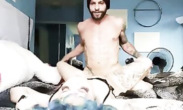 Eddie Danger Face Fucks Tattooed Ash-Blonde Teen