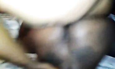 Tight Black Booty Gets Drilled And Creampied
