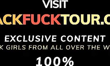 Real Amateur Ebony and Hispanic Interracial Fuck Fest