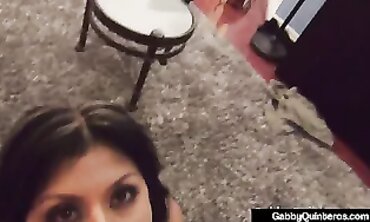 POV: Latina MILF Gabby Quinteros Gets a Facial