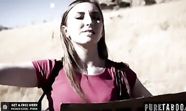 Kissa Sins Picks Up a Hitchhiker for a Wild Threesome