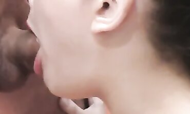 POV: barely legal MILF Gives a Sweet and Rough Blowjob