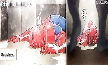 Spiderman and Venom Uncensored Animated Comic