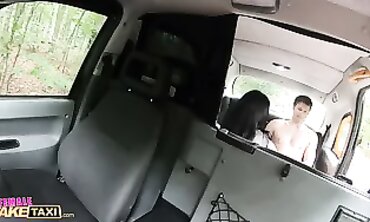 Zuzu Sweet Gets Ripped in a Fake Taxi