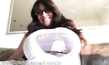 Antonella Kahllo Shows Off Her Massive Tight Boobs In Solo Latina MILF Scene