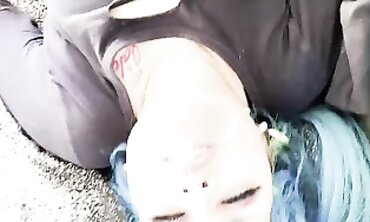 Eddie Danger Pummels Blue-Haired Lil