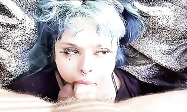 Eddie Danger Pummels Blue-Haired Lil