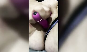 British BBW Milf Gets Wet With Vibrator