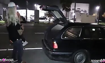 Fit German Teenies No Love glove Poked by Stranger Public and Vehicle