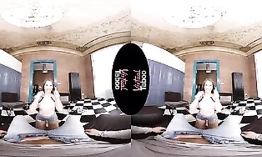 VIRTUAL TABOO - Sis on Rollerblades POV Blowjob