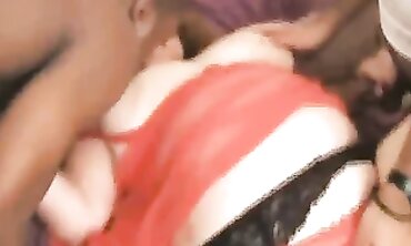 Elderly BBW Neighbor Gets Drilled by Two Men