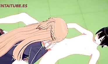Sword Art Online Toon - Asuna x Kirito orgy