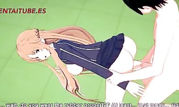 Sword Art Online Toon - Asuna x Kirito orgy