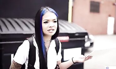 Tattooed Asian Lesbians Hook Up On Campus