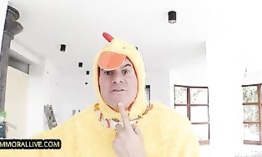 Cute Blonde Emily Gets Anal Stretched by Massive Dick