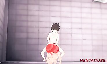 Xenoblade Animated: Rex Creampies Cosplay Pyra