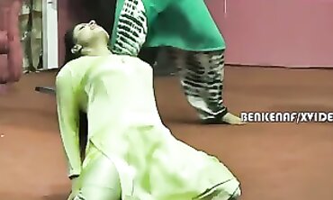 Pakistani Actress Nida Chaudhary in Wild Gonzo Role Play