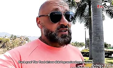German MILF Flirts and Fucks a Tourist on Holiday