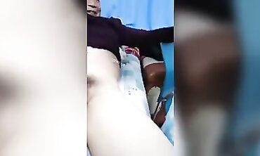 Mature Asian Lady In Lingerie Sucks And Fingers Big Cock