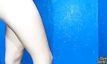Latina Stepsister Showers Off After Rough Sex