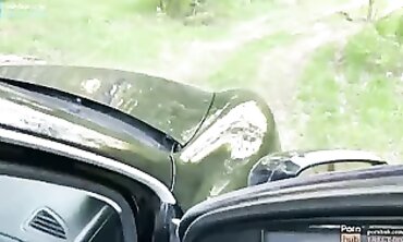Outdoor Park Sex: POV Missionary and Doggystyle