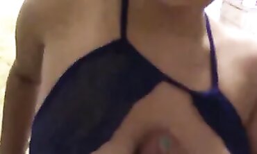 Nerdy MILF Swallows BBC in POV Amateur Scene