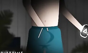 Texas Patti Catches Stepson Masturbating