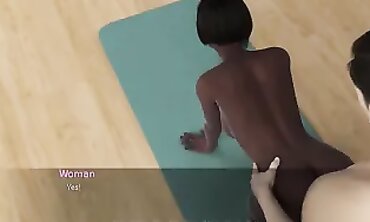 Private Yoga Coach Seduces All Students in Class Orgy