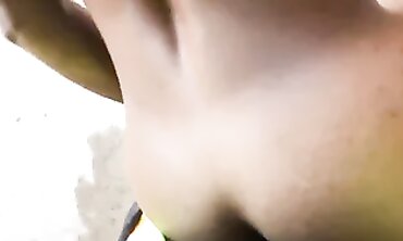 Ebony Step-Mom Gets Anal Backshots at Construction Site