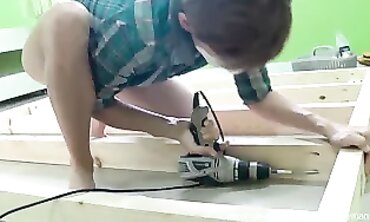 DIY Couch Part 11: Assembling the Framework + Bonus Ravaged