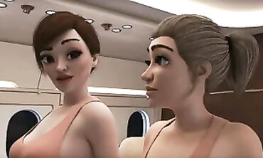 Love Gets Pulverized by Huge Futanari Boss in 3D Animation