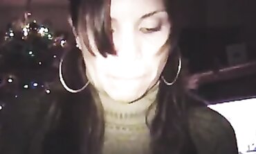 Latina Slut Rosa Takes a Holiday BBC Blowjob