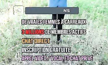 Sexe en forêt d'automne avec une fille chaude