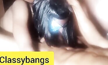 Starved Ebony Amateur Takes No Rest With Dildo And Blowjob