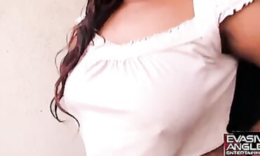 Ebony BBW Mz. Rump Takes Deep Hardcore from Her Friend