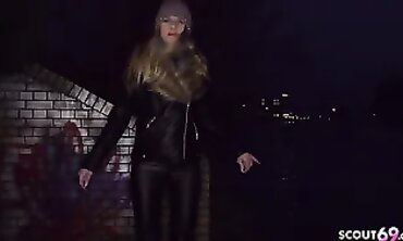 German Scout Casts Nikki in Rough Anal and Deep Throat