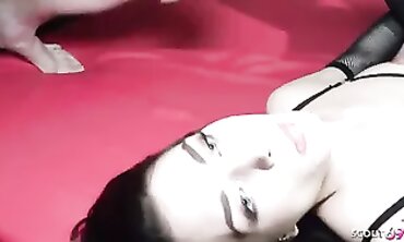 Lisa's Wild German Group Sex Adventure with Big Dicks